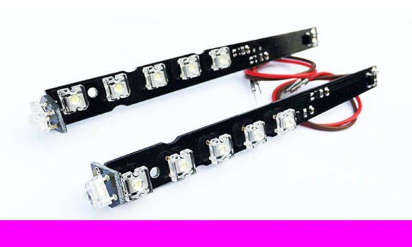 pre pink led eyebrow modules for bmw